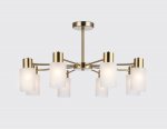 Подвесной светильник Ambrella TR9584/8 BS латунь E14*8 max 40W 720*720*385