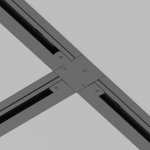 Аксессуар для трекового светильника Maytoni TRA002CT-11B Accessories for tracks