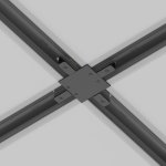 Аксессуар для трекового светильника Maytoni TRA002CX-11B Accessories for tracks