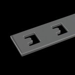 Прямой коннектор для встраиваемого магнитного шинопровода. Maytoni TRA004C-222S (2 штуки в комплекте)