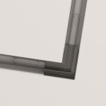 Угловой коннектор для встраиваемого магнитного шинопровода Maytoni TRA004CL-22B Accessories for tracks