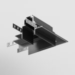 Угловой коннектор для встраиваемого магнитного шинопровода Maytoni TRA004CL-22B Accessories for tracks