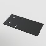 Заглушка для накладного магнитного шинопровода Maytoni TRA004EC-21B Accessories for tracks