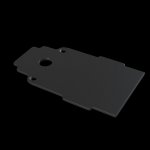 Торцевая заглушка для встраиваемого магнитного шинопровода Maytoni TRA004EC-22B Accessories for tracks