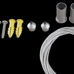 Тросовый подвес для накладного магнитного шинопровода Maytoni TRA004SW-21S Accessories for tracks
