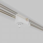 Комплектующие для трековой системы Maytoni TRA005-3-A-W Accessories for tracks Trinity