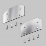 Комплектующие для встраиваемой трековой системы Maytoni TRA005MPEC-31S Accessories for tracks Trinity