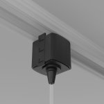 Комплектующие для трековой системы Maytoni TRA010-1-A-B Accessories for tracks Unity