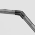 Комплектующие для встраиваемой трековой системы Maytoni TRA010CLO-42B Accessories for tracks Gravity
