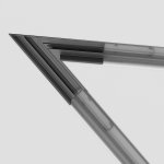 Комплектующие для встраиваемой трековой системы Maytoni TRA010CLS-42B Accessories for tracks Gravity