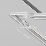 Комплектующие для встраиваемой трековой системы Maytoni TRA010CLS-42W Accessories for tracks Gravity