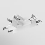 Комплектующие для встраиваемой трековой системы Maytoni TRA010CT-42W Accessories for tracks Gravity