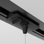 Комплектующие для трековой системы Maytoni TRA011-1-A-B Accessories for tracks Unity