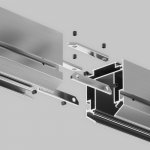 Комплектующие для встраиваемой трековой системы Maytoni TRA034C-MP-1 Accessories for tracks Exility