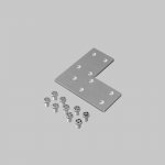 Комплектующие для накладной трековой системы Maytoni TRA034CL-21 Accessories for tracks Exility