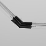 Комплектующие для встраиваемой трековой системы Maytoni TRA034CLO-42B Accessories for tracks Exility