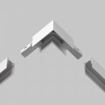 Комплектующие для трековой системы Maytoni TRA034CPC-42W-15-1 Accessories for tracks Exility