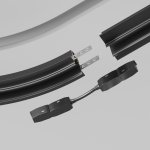 Комплектующие для трековой системы Maytoni TRA034CS-B Accessories for tracks Exility