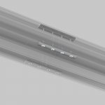 Комплектующие для встраиваемой трековой системы Maytoni TRA034D-C-42S Accessories for tracks Exility