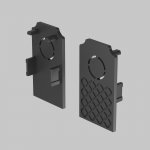 Заглушки к встраиваемому шинопроводу Maytoni серия Exility 2 шт. черный TRA034EC-42B