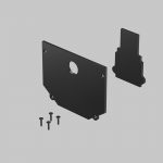 Комплектующие для встраиваемой трековой системы Maytoni TRA034EC-SCH-42B Accessories for tracks Exility