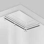 Комплектующие для встраиваемой трековой системы Maytoni TRA034MP-2S-1 Accessories for tracks Exility