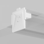 Комплектующие для встраиваемой трековой системы Maytoni TRA084EC-12W Accessories for tracks Radity