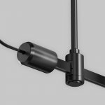 Комплектующие для трековой системы Maytoni TRA154C-SB1-B Accessories for tracks Flarity