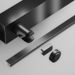 Комплектующие для трековой системы Maytoni TRA155CW-BB-B Accessories for tracks Flarity