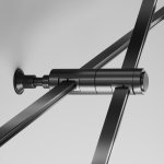 Комплектующие для трековой системы Maytoni TRA155CW-D1-B Accessories for tracks Flarity