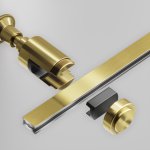 Комплектующие для трековой системы Maytoni TRA155CW-S1-BS Accessories for tracks Flarity