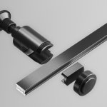 Комплектующие для трековой системы Maytoni TRA155CW-S1-B Accessories for tracks Flarity