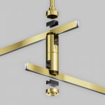 Комплектующие для трековой системы Maytoni TRA159C-D1-BS Accessories for tracks Flarity