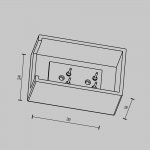 Комплектующие для трековой системы Maytoni TRA160EC-1B Accessories for tracks Elasity