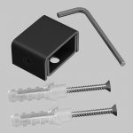 Комплектующие для трековой системы Maytoni TRA160H-B Accessories for tracks Elasity