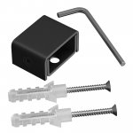 Комплектующие для трековой системы Maytoni TRA160H-B Accessories for tracks Elasity