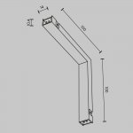 Комплектующие для трековой системы Maytoni TRA172ICPC-1B Accessories for tracks Basity