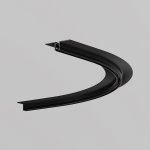 Комплектующие для встраиваемой трековой системы Maytoni TRA184-R600-12B Accessories for tracks Levity