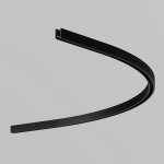 Комплектующие для накладной трековой системы Maytoni TRA184-R900-11B Accessories for tracks Levity