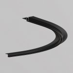 Комплектующие для встраиваемой трековой системы Maytoni TRA184-R900-12B Accessories for tracks Levity