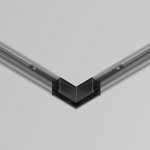 Комплектующие для накладной трековой системы Maytoni TRA184CL-11B Accessories for tracks Levity