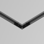 Комплектующие для трековой системы Maytoni TRA184CPC-1B-3 Accessories for tracks Levity