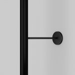 Комплектующие для накладной трековой системы Maytoni TRA184CW-R-11B Accessories for tracks Levity