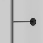 Комплектующие для накладной трековой системы Maytoni TRA184CW-R-11B Accessories for tracks Levity