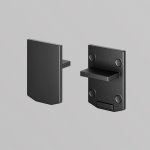 Комплектующие для трековой системы Maytoni TRA184EC-1B Accessories for tracks Levity