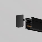 Комплектующие для трековой системы Maytoni TRA184EC-1B Accessories for tracks Levity