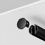 Комплектующие для накладной трековой системы Maytoni TRA184EC-R-11B Accessories for tracks Levity