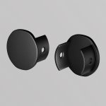 Комплектующие для накладной трековой системы Maytoni TRA184EC-R-11B Accessories for tracks Levity