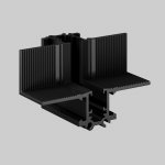 Комплектующие для встраиваемой трековой системы Maytoni TRA184ICL-13B Accessories for tracks Levity