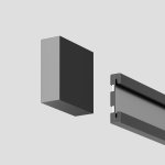 Комплектующие для трековой системы Maytoni TRA200EC-11B Accessories for tracks Flexity